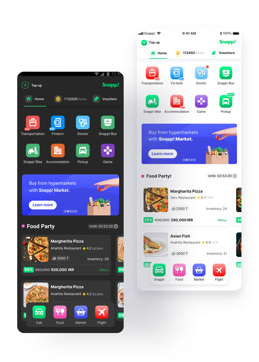 Snapp! Homepage Redesign