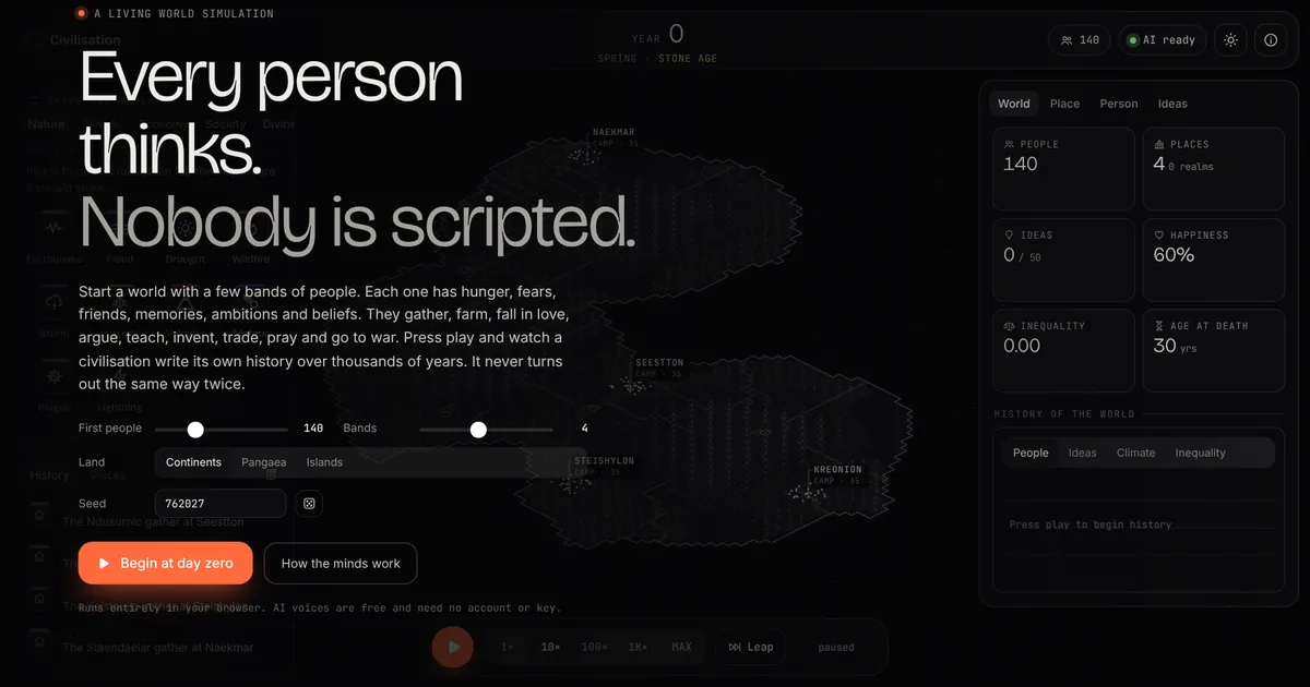 Civilisation website