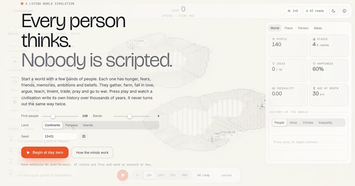 Civilisation website